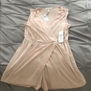 NWT Bcbg pale pink romper. NEVER WORN